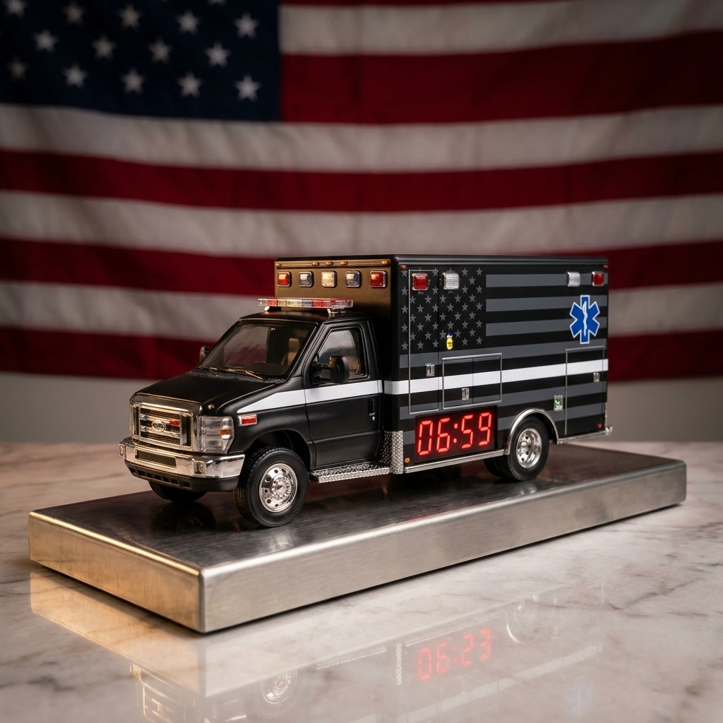 ToneOut American Edition EMS Alarm Clock marble